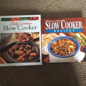 2 Slow Cooker cook books